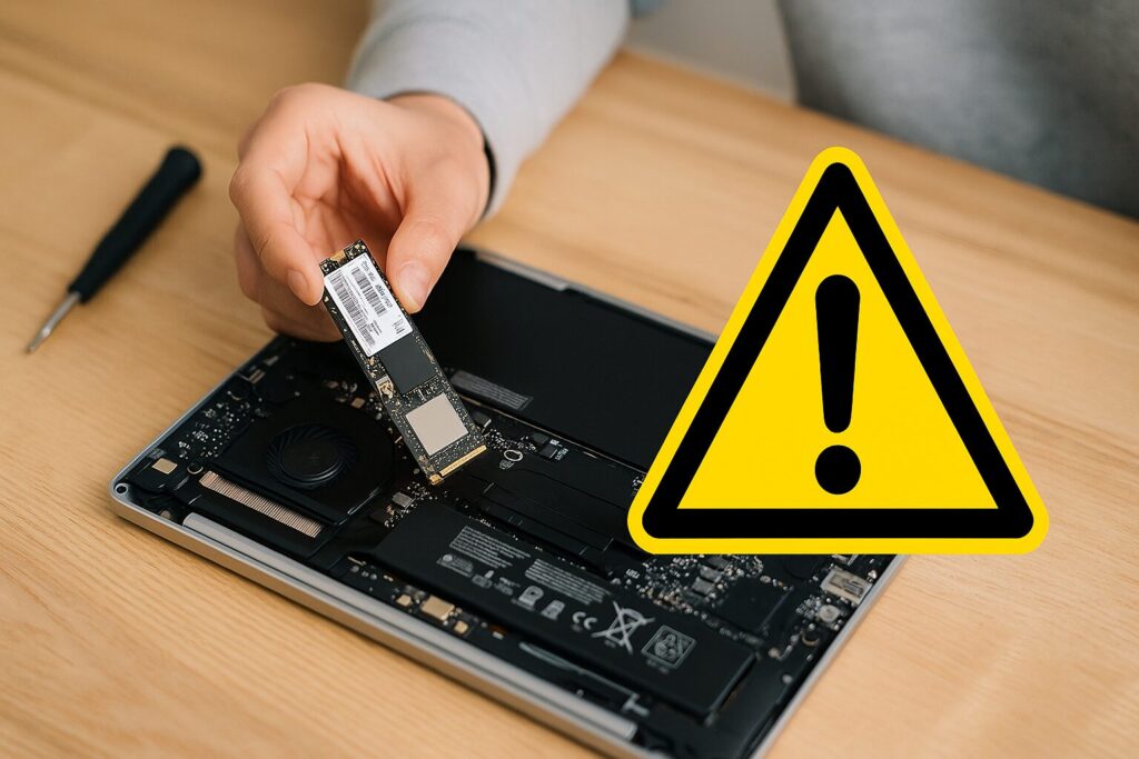 Surface-Laptop-Go-3_SSD交換の可否と自己責任のリスク