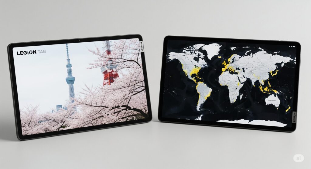 Lenovo Legion Tab 8.8 3-グローバル版との違いを比較