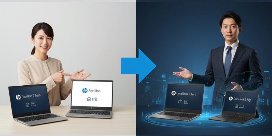 OmniBook Re-brand-HP PavilionからOmniBookへのリブランドによる進化